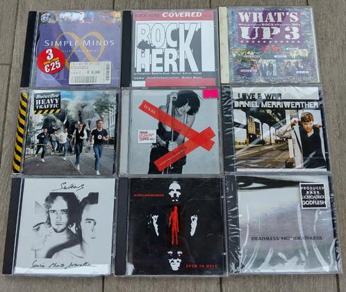 Lot 9 cd's Rock, Pop Rock, Alternative Rock ..., Cd's en Dvd's, Cd's | Rock, Zo goed als nieuw, Alternative, Ophalen of Verzenden