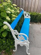 Tuinbank met smeedijzeren zijkanten, Tuin en Terras, Tuinbanken, Ophalen, Gebruikt, Overige materialen
