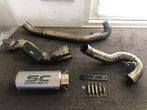 SC Project CR-T uitlaatsysteem Ducati Hypermotard 821 13-16, Motoren, Verzenden, Gebruikt