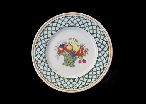 Villeroy & Boch (Basket) – Ontbijtbord, Antiek en Kunst, Antiek | Servies los, Verzenden