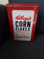 Metalen doos met deksel voor cornflakes, Verzamelen, Ophalen, Zo goed als nieuw, Koek(jes)