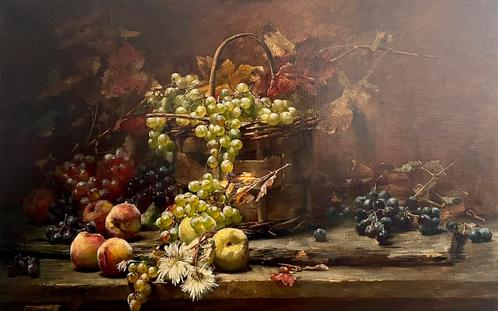 Groot schilderij van Clara von Sivers (1854-1924), Antiek en Kunst, Kunst | Schilderijen | Klassiek, Ophalen of Verzenden