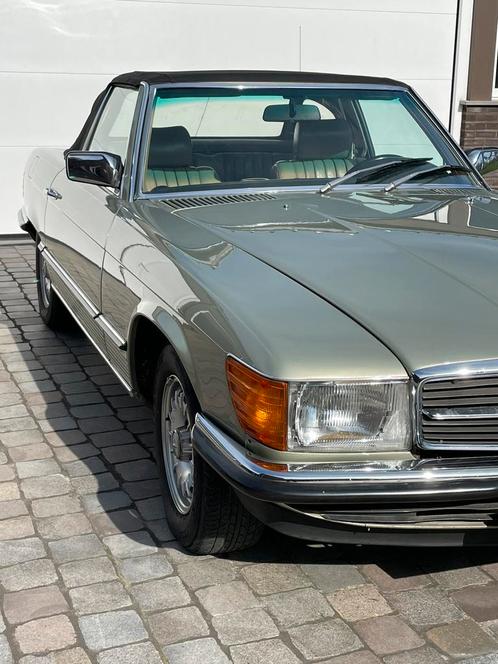 Mercedes SL 280 type 107 bouwjaar ‘79 met hardtop, Autos, Mercedes-Benz, Particulier, SL, Verrouillage central, Intérieur cuir