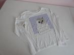 Witte longsleeve H&M Maat 146-152, Kinderen en Baby's, Kinderkleding | Maat 146, H&m, Meisje, Gebruikt, Shirt of Longsleeve