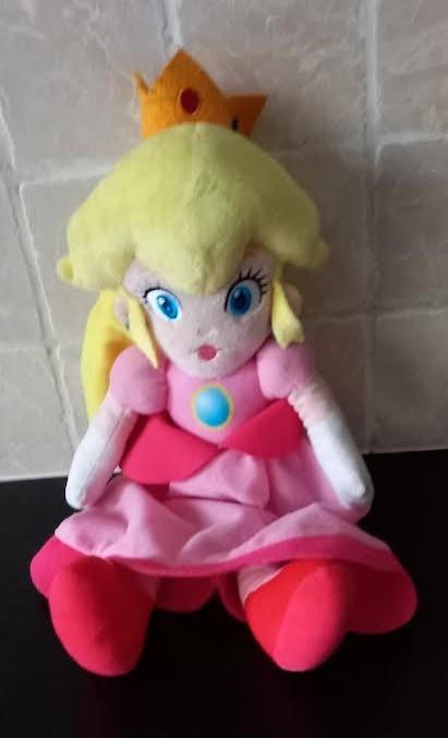 Knuffel  Super Mario Bros – Princess Peach, Enfants & Bébés, Jouets | Peluches, Comme neuf, Enlèvement ou Envoi