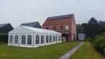 Verhuur van Kadertent 6 meter breed en feestmateriaal, Enlèvement, Comme neuf