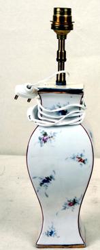 Pied de lampe de table en porcelaine, Enlèvement ou Envoi, Comme neuf, Moins de 50 cm