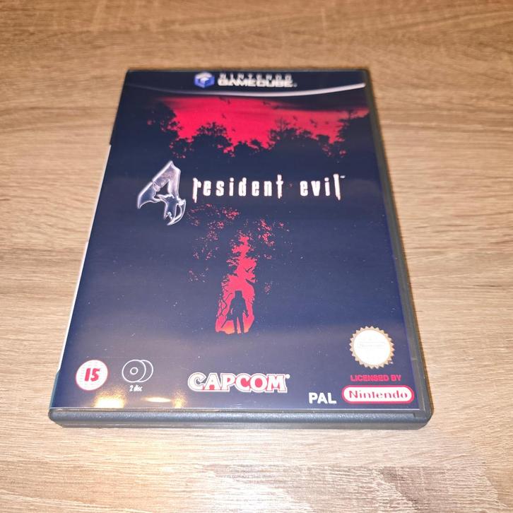 Resident Evil 4 GameCube GC Game Case, Games en Spelcomputers, Games | Nintendo GameCube, Zo goed als nieuw, Verzenden