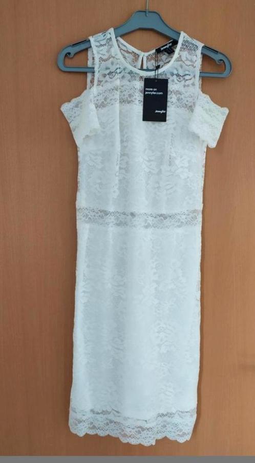 Robe blanche écru Jennyfer en dentelle taille M, Vêtements | Femmes, Robes, Neuf, Taille 38/40 (M), Blanc, Au-dessus du genou