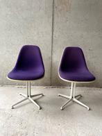 Design stoelen Charles & Ray Eames Mid Century Herman Miller, Huis en Inrichting, Stoelen, Ophalen, Gebruikt, Twee, Overige kleuren