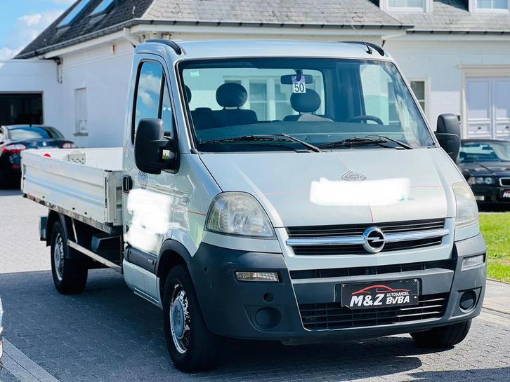 Opel Movano 3.0 CDTI * open LAADPLEK * 1 ste eign * AIRCO, Auto's, Opel, Bedrijf, Te koop, Movano, ABS, Airbags, Airconditioning