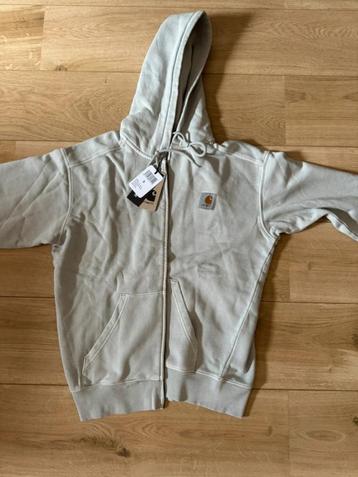 Carhartt WIP Zip-Up Hoodie Grijs