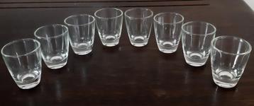 Glazen voor shotjes (8 stuks)  beschikbaar voor biedingen