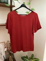 Oranje T-shirt/Blouse van CKS (maat XS), Oranje, Ophalen of Verzenden, Zo goed als nieuw, Maat 34 (XS) of kleiner
