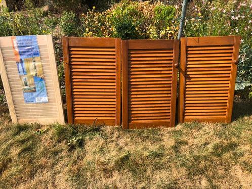 Louvredeuren 45/76cm; 38/46cm; 38/76,3cm, Huis en Inrichting, Woonaccessoires | Kamerschermen, Zo goed als nieuw, Ophalen