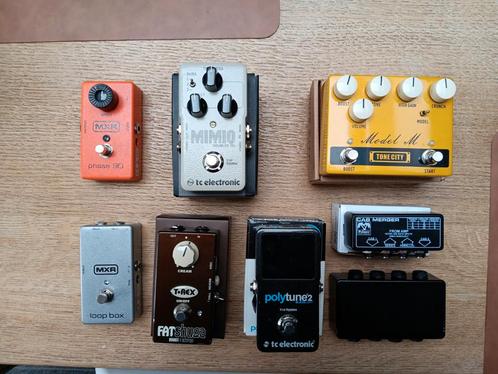 Diverse effecten, Muziek en Instrumenten, Effecten, Gebruikt, Delay of Echo, Distortion, Overdrive of Fuzz, Reverb, Overige typen