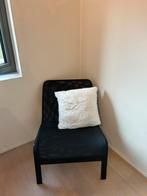 1persoons stoel, Huis en Inrichting, Stoelen, Ophalen, Kunststof, Zwart, Zo goed als nieuw