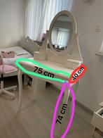 Make-up tafel, Huis en Inrichting, Ophalen, Zo goed als nieuw, Hout