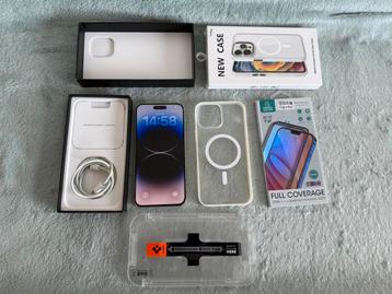 iphone 14 Pro Max 128 gb Wit Als Nieuw beschikbaar voor biedingen