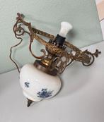 antieke vintage lamp kroonluchter plafondlamp porselein 1950, Antiek en Kunst, Ophalen of Verzenden