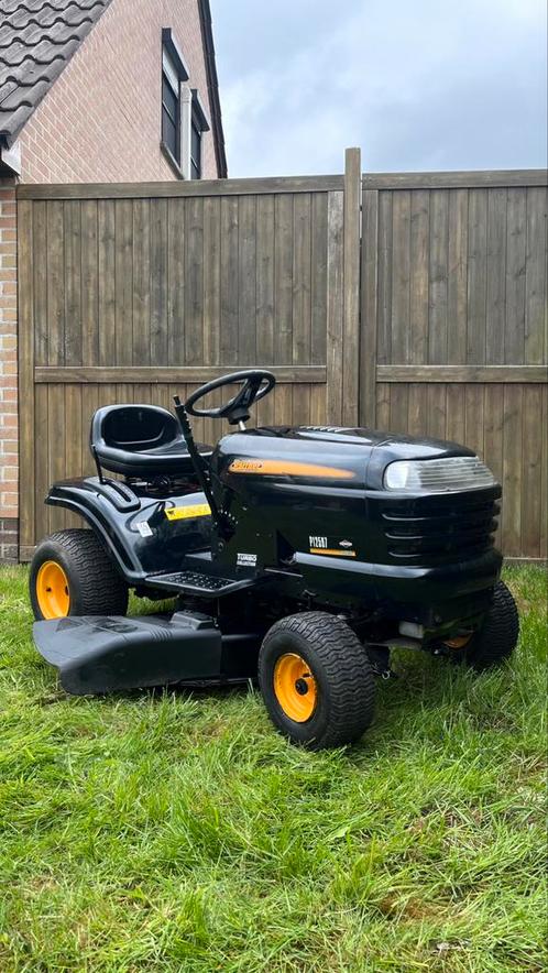 Zitmaaier husqavarna partner, Tuin en Terras, Zitmaaiers, Gebruikt, 90 tot 120 cm, Elektrische starter, Mulchfunctie, Versnellingen