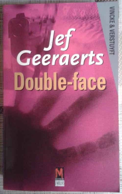 Boek - Double-face - Jef Geeraerts - Thriller - Pocket - € 5, Livres, Thrillers, Comme neuf, Belgique, Enlèvement ou Envoi