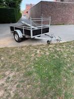 Aanhangwagen enkelas 2m x 1m25, Auto diversen, Ophalen, Gebruikt