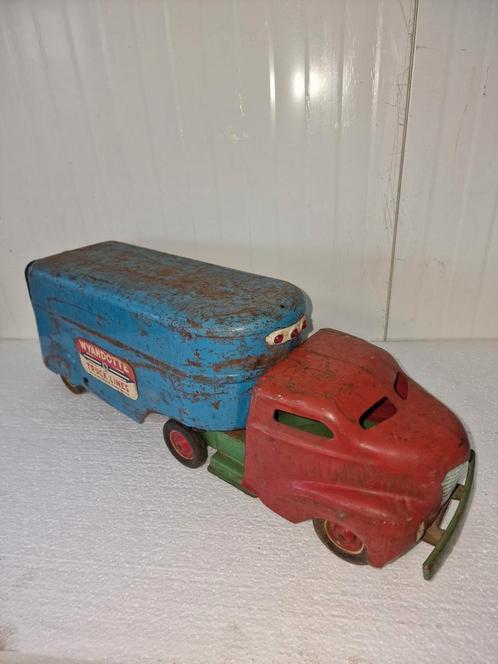 wyandotte 1940 truck met trailer, Antiek en Kunst, Antiek | Speelgoed, Ophalen of Verzenden