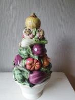 Kleurrijke Spaanse keramiek groententoren  37cm, Antiek en Kunst, Verzenden