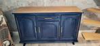 Donkerblauwe eiken dressoir, Ophalen, Nieuw