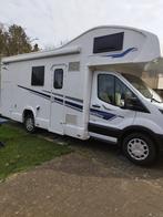 Nette mobilhome bj 2021, Caravans en Kamperen, Mobilhomes, Airbags, Ringverwarming, Ford, Treinzit