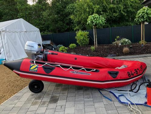 Zodiac MK2c Futura met Honda 20PK, Watersport en Boten, Rubberboten, Gebruikt, Zodiac, Aluminium, Minder dan 70 pk, Benzine, Ophalen
