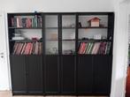 Ikea billy oxberg 3 stuks zwart, Huis en Inrichting, Kasten | Boekenkasten, Ophalen