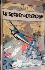 Sérigraphie Blake et Mortimer le secret de l' Espadon, Collections, Enlèvement ou Envoi, Comme neuf