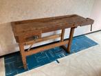 Houten werkbank, Doe-het-zelf en Bouw, Werkbanken, Ophalen, Gebruikt, Minder dan 70 cm, Bankschroef