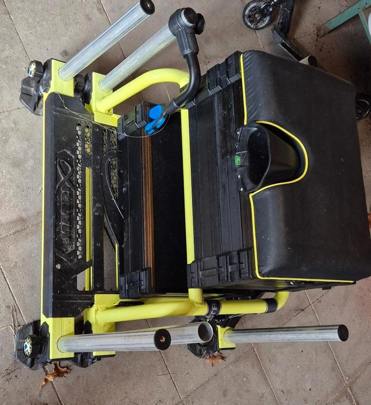 Matrix S36 Superbox zitkist, Watersport en Boten, Hengelsport | Witvissen, Gebruikt, Overige typen, Ophalen