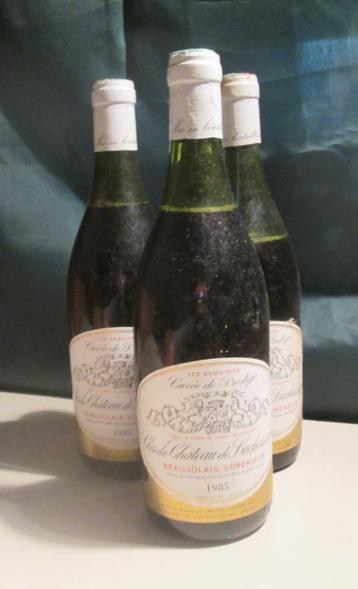 3x Clos du Château des Lachassagne - 1985 beschikbaar voor biedingen