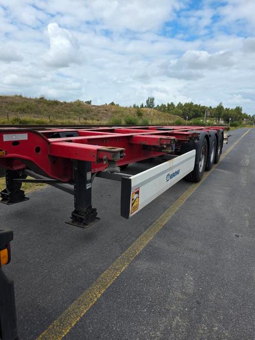 Container chassis Krone, Auto's, Vrachtwagens, Particulier, Rood, Ophalen