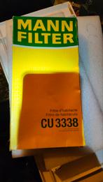 Interieurfilter Mann CU3338, Enlèvement, BMW