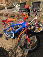 Kinderfiets inclusief zijwieltjes €30, Fietsen en Brommers, Ophalen, Zijwieltjes, Gebruikt, Minder dan 16 inch