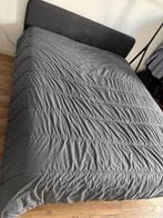 IKEA Slattum grijze bed 160 cm x 200 cm, Ophalen, Overige materialen, 200 cm, Grijs