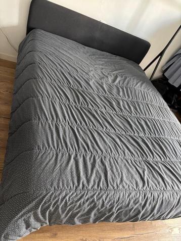 IKEA Slattum grijze bed 160 cm x 200 cm beschikbaar voor biedingen