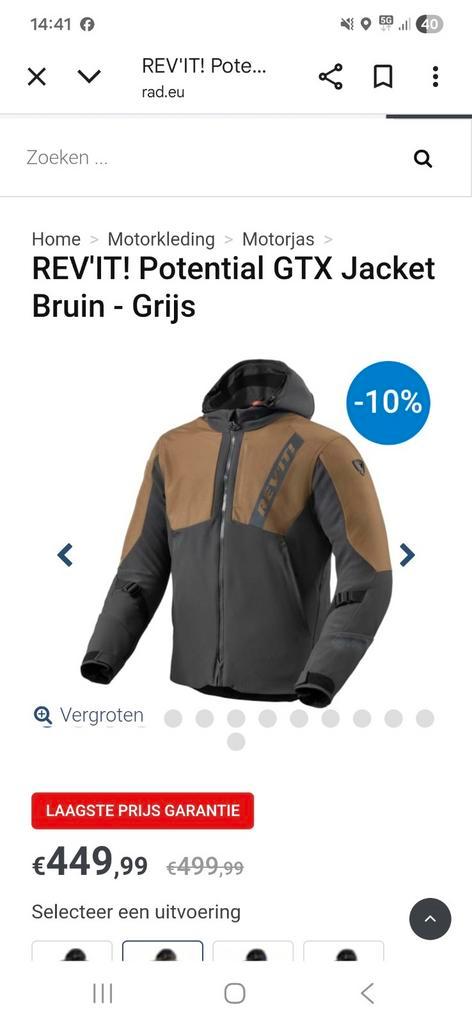 Revit potential gtx, Motoren, Kleding | Motorkleding, Ophalen of Verzenden