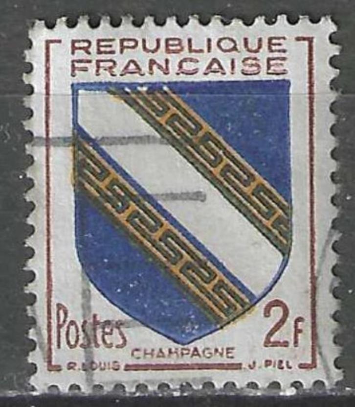 Frankrijk 1953 - Yvert 953 - Provinciewapens (ST), Postzegels en Munten, Postzegels | Europa | Frankrijk, Verzenden