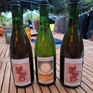 Cantillon drogone lambic (2x) + Cantillon Le Plaisir beschikbaar voor biedingen