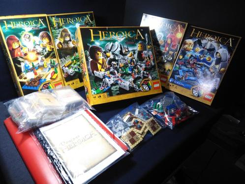 Lego Games Heroica set - 5 sets 3857 3858 3859 3860 3874, Kinderen en Baby's, Speelgoed | Duplo en Lego, Gebruikt, Lego, Complete set