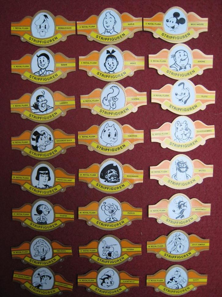 Strip Sigarenbandjes x 24 Royal Flush, Boeken, Stripverhalen, Nieuw, Eén stripboek, Verzenden