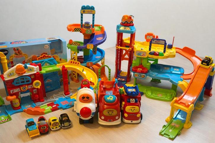 Lot Vtech Toet Toet auto’s, Enfants & Bébés, Jouets | Vtech, Comme neuf, Enlèvement