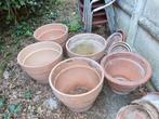 DIVERSE TERRACOTTA BLOEMBAKKEN, Ophalen, Gebruikt