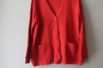 Giler/gilet rouge Claude Arielle taille M/L, Claude arielle, Porté, Taille 42/44 (L), Rouge